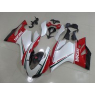 ABS Carenado Ducati 1199 2011-2014 - Blanco Rojo