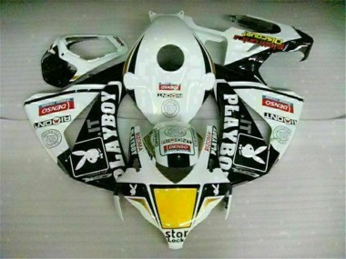 ABS Carenado Honda CBR 1000 RR 2008-2011 - Blanco Negro Playboy