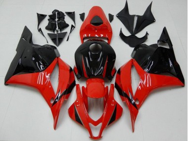 ABS Carenado Honda CBR 600 RR 2009-2012 - Rojo Negro