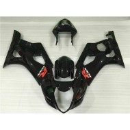 ABS Carenado Suzuki GSXR 1000 K3 2003-2004 - Brillante Negro