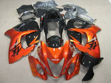 ABS Carenado Suzuki GSXR 1300 Hayabusa 2008-2019 - Naranja Negro