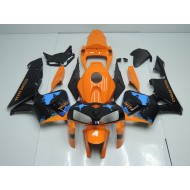 ABS Kits Carenado Honda CBR 600 RR 2005-2006 - Naranja Negro