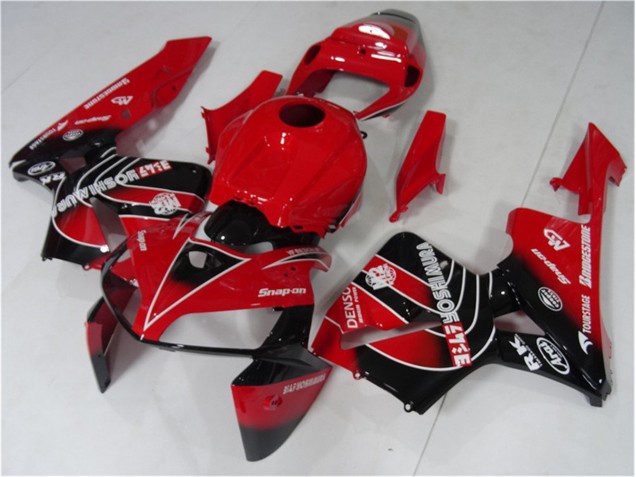 ABS Kits Carenado Honda CBR 600 RR 2005-2006 - Rojo Negro