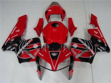 ABS Kits Carenado Honda CBR 600 RR 2005-2006 - Rojo Negro