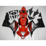 ABS Kits Carenado Honda CBR 600 RR 2007-2008 - Negro Rojo