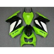 ABS Kits Carenado Kawasaki EX250 2008-2012 - Verde Negro Ninja