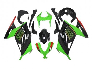 ABS Kits Carenado Kawasaki EX300 2013-2016 - Verde Negro