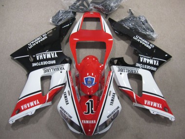 ABS Kits Carenado Yamaha R1 2009-2011 - Rojo Blanco Negro