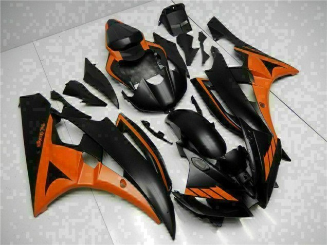 ABS Kits Carenado Yamaha R6 2006-2007 - Naranja Negro