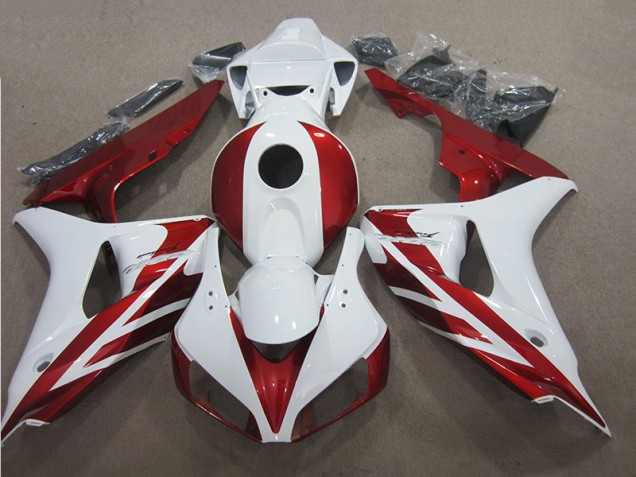 ABS Plástica Honda CBR 1000 RR 2006-2007 - Rojo Blanco