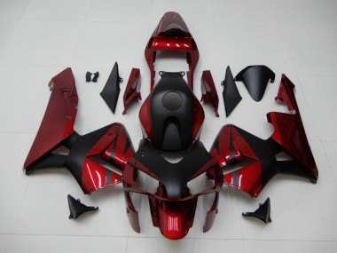 ABS Plástica Honda CBR 600 RR 2003-2004 - Rojo Negro