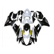 ABS Plástica Suzuki GSXR 600 / 750 K11 2011-2021 - Negro Blanco