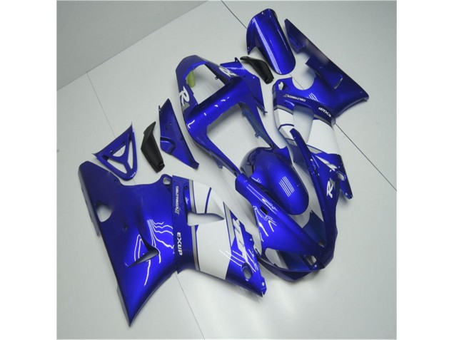 ABS Plástica Yamaha R1 2000-2001 - Azul Blanco