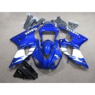 ABS Plástica Yamaha R1 2009-2011 - Azul Blanco