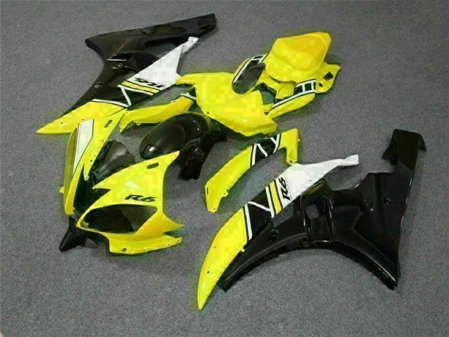 ABS Plástica Yamaha R6 2006-2007 - Amarillo