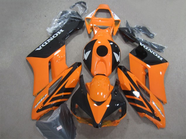 ABS Plástico Honda CBR 1000 RR 2004-2005 - Negro Naranja