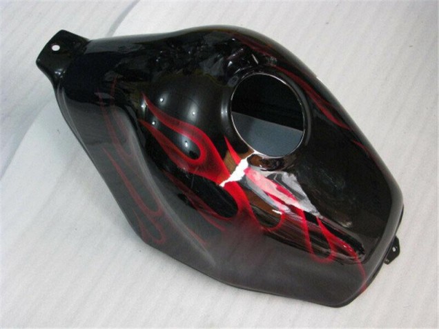 ABS Plástico Honda CBR 600 F3 1995-1998 - Negro Rojo Llama