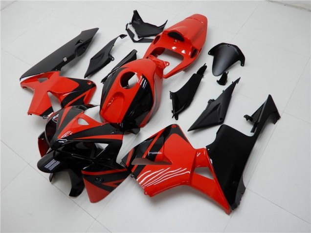 ABS Plástico Honda CBR 600 RR 2005-2006 - Rojo Negro