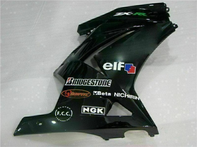 ABS Plástico Kawasaki EX250 2008-2012 - Negro