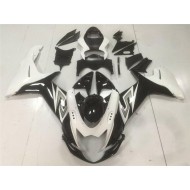 ABS Plástico Suzuki GSXR 600 / 750 K11 2011-2021 - Negro Blanco