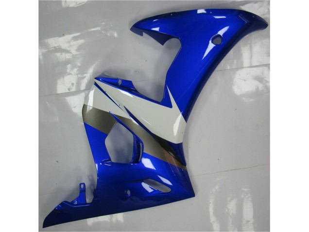 ABS Plástico Yamaha R6 2003-2005 - Azul Blanco