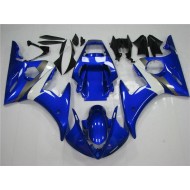 ABS Plástico Yamaha R6 2003-2005 - Azul Blanco