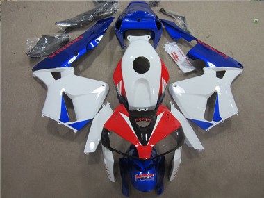 ABS Plásticos Honda CBR 600 RR 2005-2006 - Blanco Azul Rojo HRC