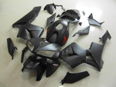 ABS Plásticos Honda CBR 600 RR 2005-2006 - Negro Rojo