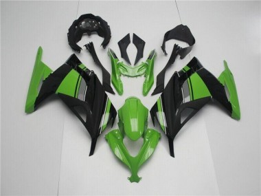 ABS Plásticos Kawasaki EX300 2013-2016 - Verde Negro