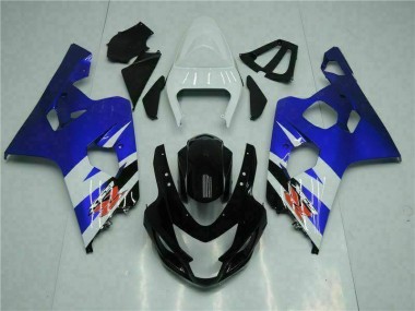 ABS Plásticos Suzuki GSXR 600 / 750 K4 2004-2005 - Azul Negro