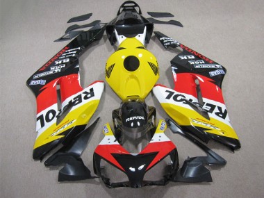 Carenado Honda CBR 1000 RR 2004-2005 - Amarillo Rojo Repsol