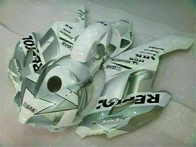 Carenado Honda CBR 1000 RR 2004-2005 - Blanco Plata Repsol