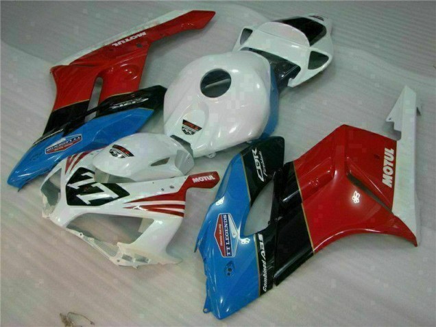 Carenado Honda CBR 1000 RR 2004-2005 - Blanco Rojo 77