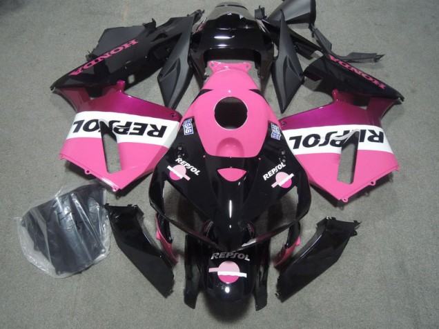 Carenado Honda CBR 1000 RR 2004-2005 - Negro Rosa Repsol