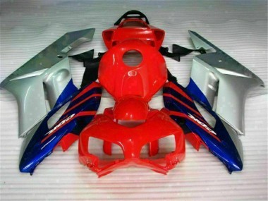 Carenado Honda CBR 1000 RR 2004-2005 - Rojo Plata Azul