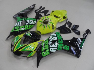 Carenado Honda CBR 1000 RR 2006-2007 - Amarillo Verde Rossi