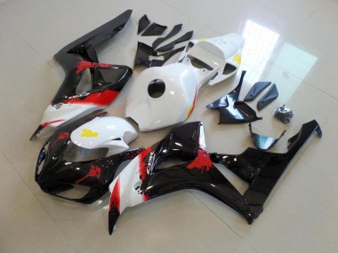 Carenado Honda CBR 1000 RR 2006-2007 - Blanco Negro con No Pegatinas