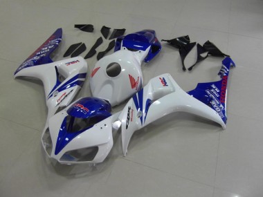 Carenado Honda CBR 1000 RR 2006-2007 - Blanco Perla Azul