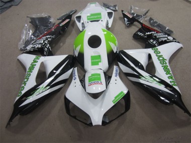 Carenado Honda CBR 1000 RR 2006-2007 - Blanco Verde Hannspree