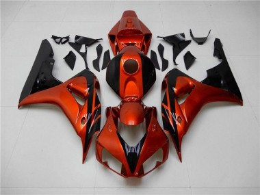 Carenado Honda CBR 1000 RR 2006-2007 - Naranja Negro