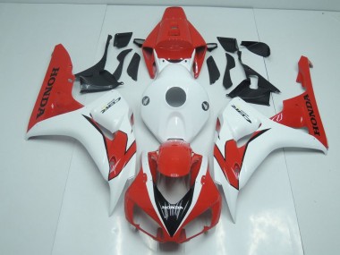 Carenado Honda CBR 1000 RR 2006-2007 - Naranja Rojo & Blanco