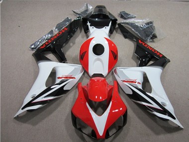 Carenado Honda CBR 1000 RR 2006-2007 - Negro Blanco Rojo Fireblade