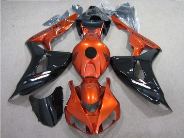 Carenado Honda CBR 1000 RR 2006-2007 - Negro Naranja