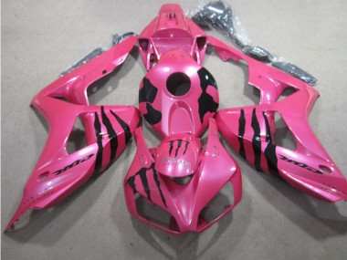 Carenado Honda CBR 1000 RR 2006-2007 - Rosa Negro Monster