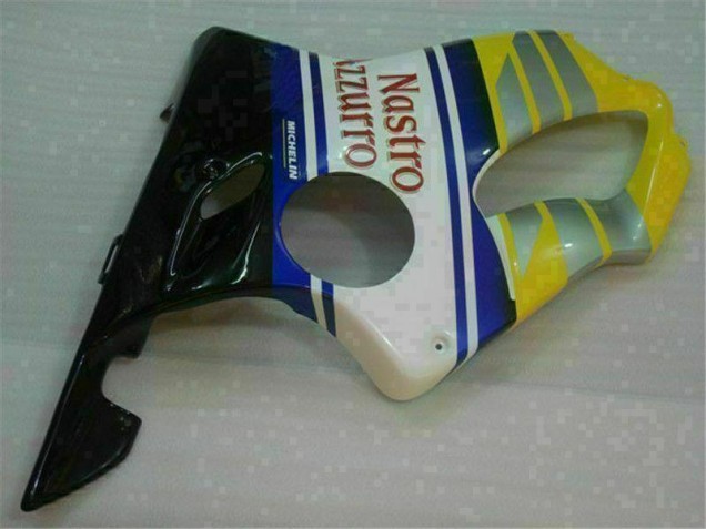 Carenado Honda CBR 600 F4i 2001-2003 - Amarillo Plata Nastro Azzurro