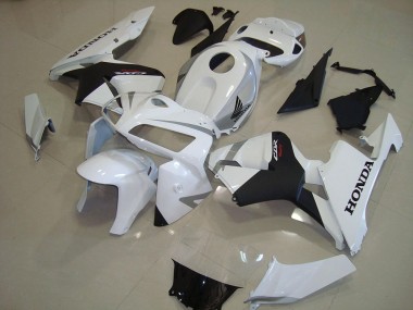 Carenado Honda CBR 600 RR 2005-2006 - Blanco Perla Negro Mate