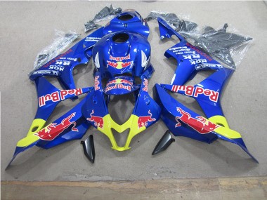 Carenado Honda CBR 600 RR 2007-2008 - Azul Red Bull