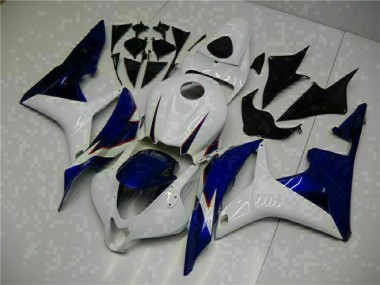 Carenado Honda CBR 600 RR 2007-2008 - Blanco Azul