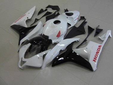 Carenado Honda CBR 600 RR 2007-2008 - Blanco Perla Negro