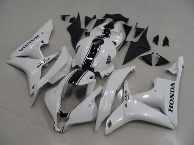 Carenado Honda CBR 600 RR 2007-2008 - Blanco Perla con Negro Raya